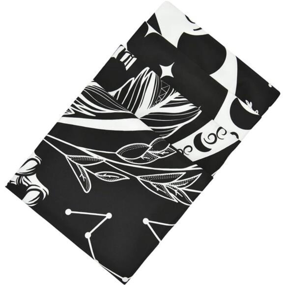 Skull Tapestry Black and White Tapestries Snake Tapestry Moth Tapestry Trippy - Picture 7 of 8